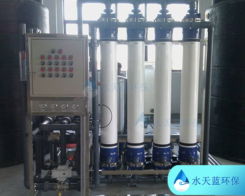 超濾設備能處理地下水質？